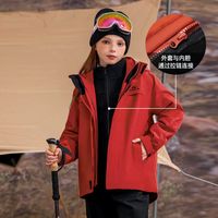 林更新同款✅ 儿童冲锋衣天花板非它莫属✨