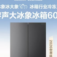 囤货党终极答案！重磅新品！容声大冰象 603L 十字门冰箱实测
