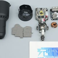 车上也能给无人机、笔记本充电，大疆原厂65W快充车充拆解