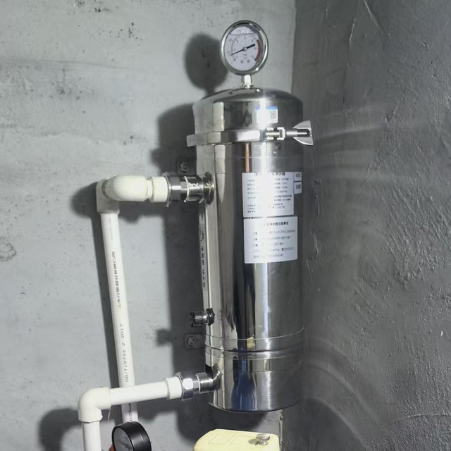 水塔水箱增压泵专用！净莱泉黄泥水过滤器，效果好又耐用