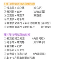 写给新手养狗的驱虫搭配建议