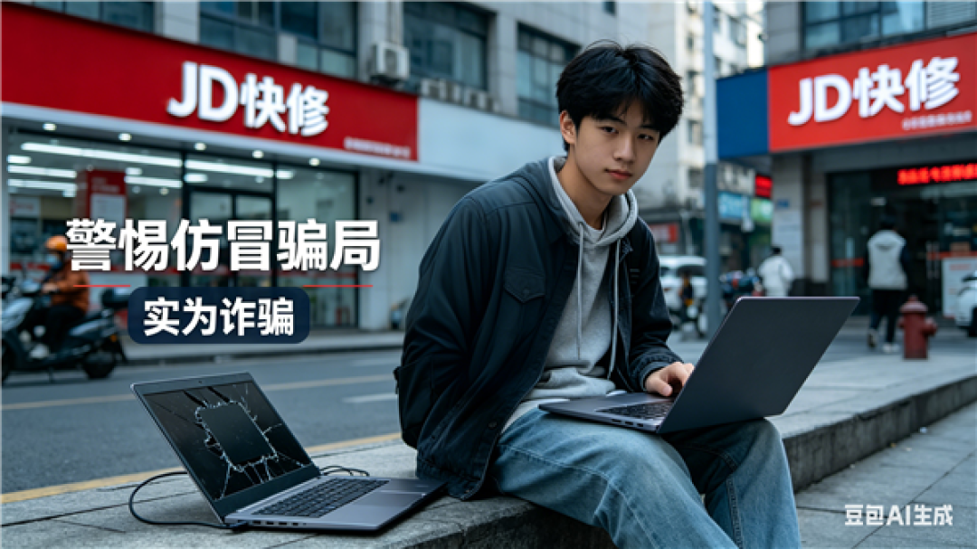 大学生找“JD快修”修电脑被索6190元！实际与京东毫无关系