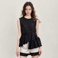 卓芝法式荷叶边无袖衬衫实测：百元级的南法风情，值不值得入？