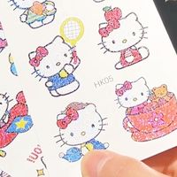 凯蒂猫闪粉贴，甜妹的梦幻周边