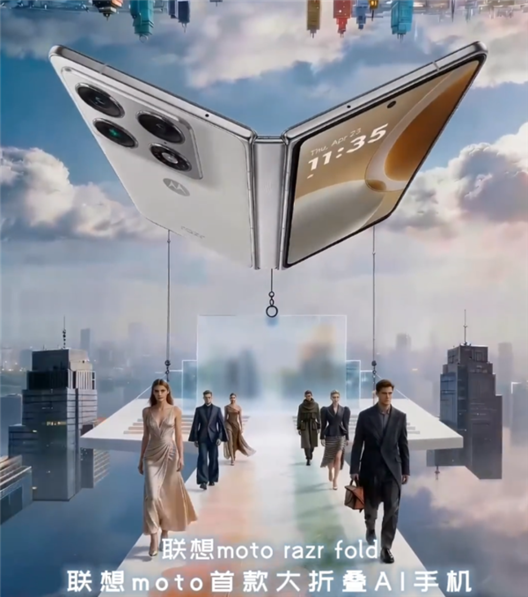 联想新品发布会定档5月19日!首款大折叠moto razr fold、拯救者Y70新一代等齐发
