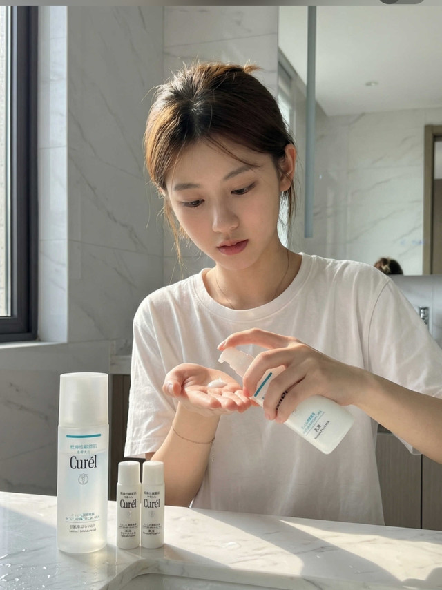珂润水乳面面俱到:干敏肌换季救星