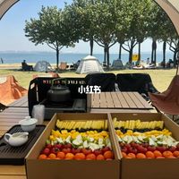 厦门本地人私藏宝箱露营地，后田彩虹沙滩