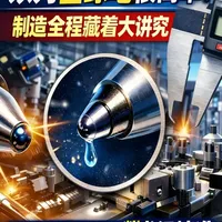 圆珠笔制造背后的微米级工艺：从碳化钨球珠到精密组装