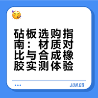 砧板选购指南：材质对比与合成橡胶实测体验