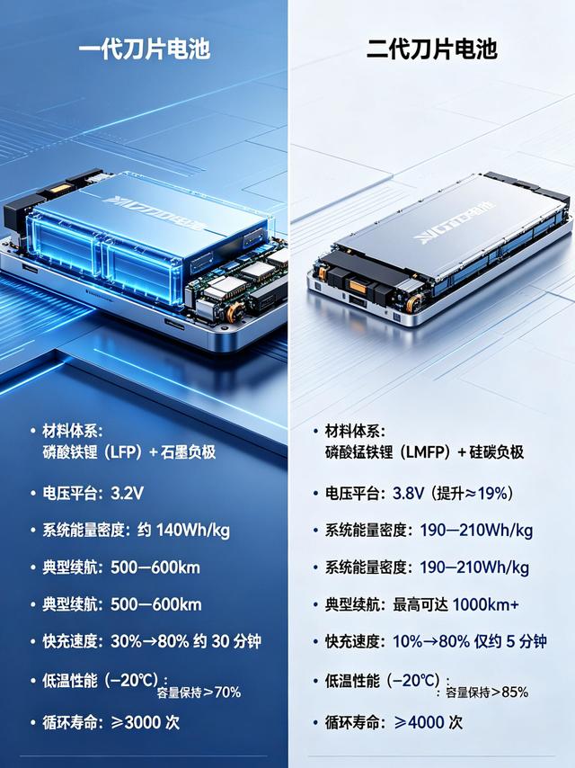 比亚迪二代刀片电池封神！全方位戳中痛点升级✨