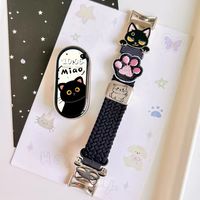 酷拽招财小猫｜小米手环本命表带，萌酷一体自带好运✨