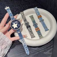 小米手表 S4 41mm 专属｜牛仔晕染皮质表带｜复古轻奢，腕间点睛