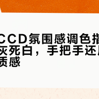 封神级CCD氛围感调色指南：拒绝发灰死白，手把手还原90年代胶片质感
