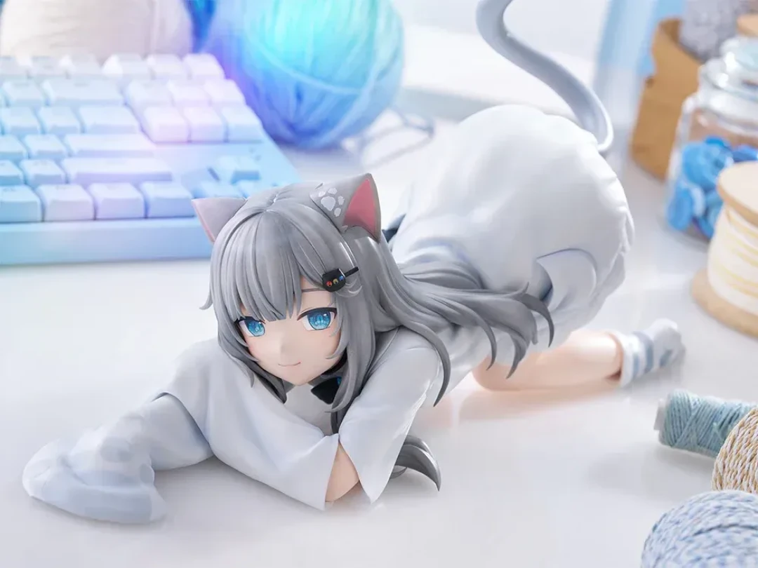 为了吃泡面拼了!TENITOL BIG 趴姿压泡面手办 Nachoneko