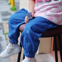 女童软牛仔防蚊裤｜夏日遛娃神裤✨