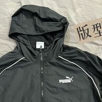 换季穿搭 | 黑色PUMA夹克，春日出街轻装上阵170/75穿L码正合身