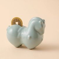 汝山明 2026 马年「有钱马」汝瓷茶宠｜非遗大师的马到功成之礼