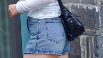 微胖女生怎么把牛仔短裤穿得更显瘦，时髦街头风搭配方法分享