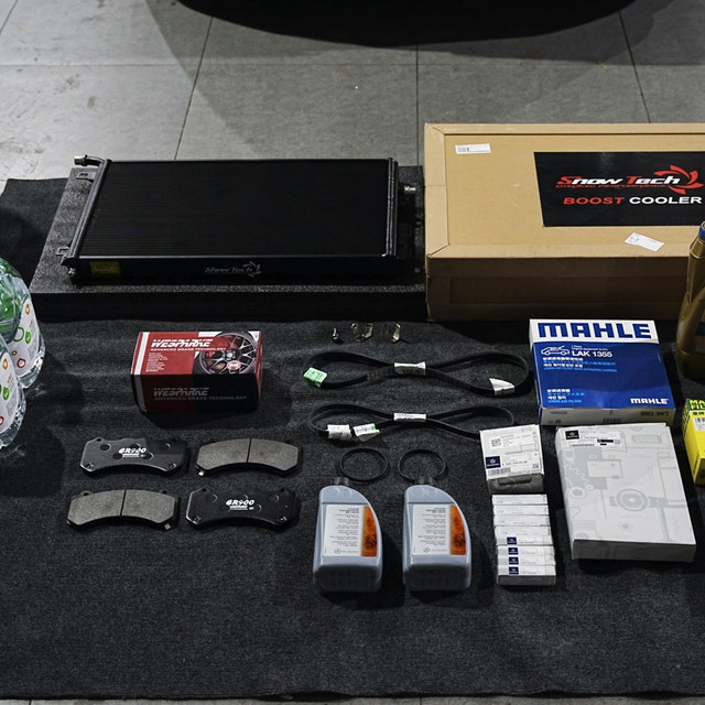 奔驰GLC63 AMG 深度保养性能强化散热升级还有升级WESPARKE刹车片