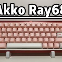 双灯箱的8K回报率电竞键盘——Akko Ray68