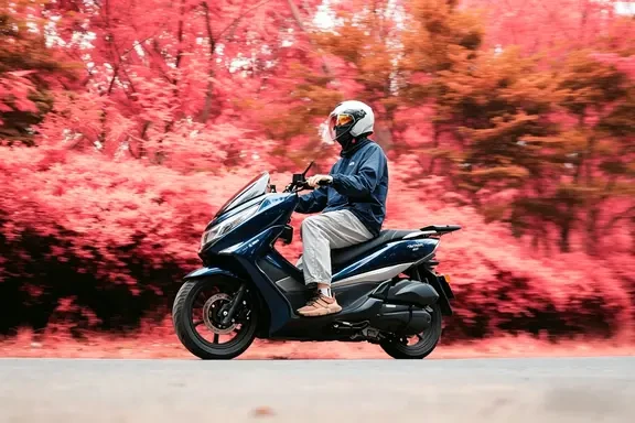 🏍️骑帅不骑快 - UHR150提车&通勤体验