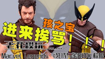 挺好一款棕狼，孩之宝偏偏就要找骂【老花模玩】金刚狼 棕狼 孩之宝 休杰克曼 死侍与金刚狼 漫威 复仇者联盟 模型 模玩 手办 潮玩 可动 美系