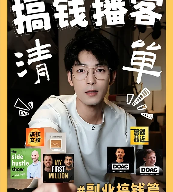 10 期搞钱必听播客，无痛养成商业脑！