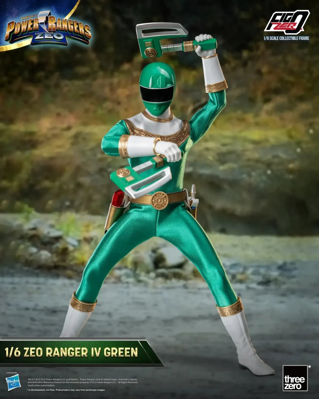 五子一次性登场！threezero × 孩之宝《超凡战队》第四季FigZero希奥战队1/6收藏系列