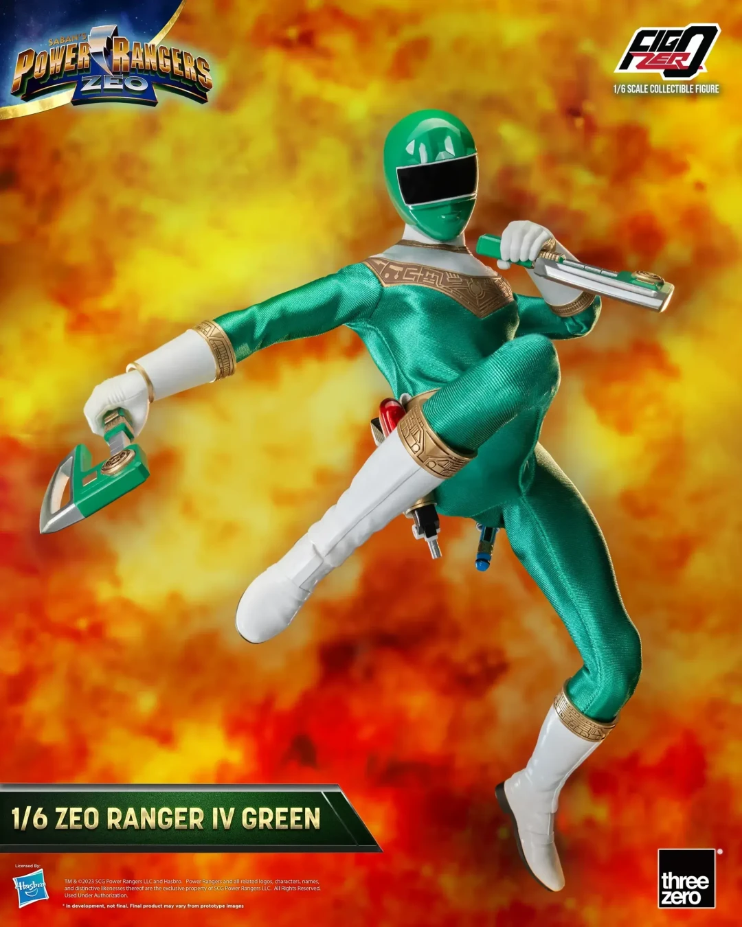 五子一次性登场！threezero × 孩之宝《超凡战队》第四季FigZero希奥战队1/6收藏系列