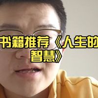 书籍推荐《人生的智慧》，扩展你自己的人生系统。
