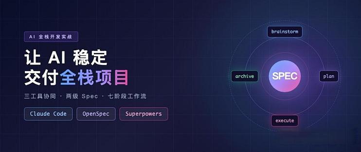 让 AI 稳定交付全栈项目：我的 Claude Code + OpenSpec + Superpowers 三件套实战_服务软件_什么值得买