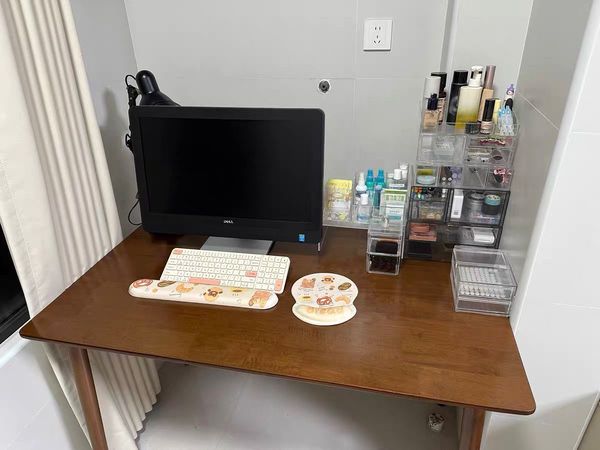 书桌电脑桌全实木桌子卧室小户型