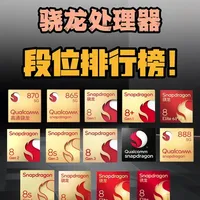 骁龙处理器性能分级与代表机型选购指南