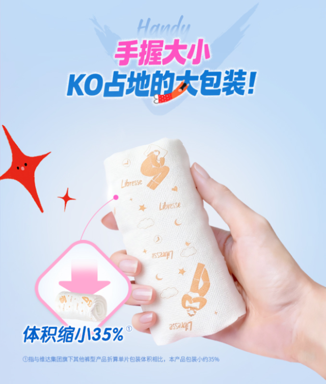 【丰厚赏金-众测笔记】新品上市-薇尔卷卷裤M-L码8片