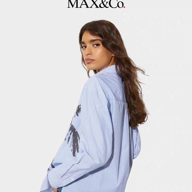 ✨意式松弛感封神｜MAX&Co.这件手绘条纹衬衫太戳我了