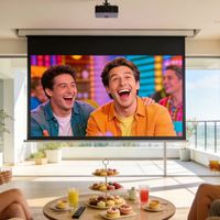 2026 阳光房专属幕布：无惧全幅落地窗，白天也能看 4K 大片