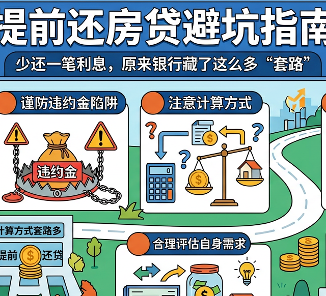 提前还房贷避坑指南：少还一笔利息，原来银行藏了这么多“套路”