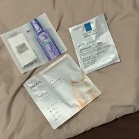 风很大的三种面膜买回来了。。。