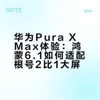 华为Pura X Max 系统+应用初体验！鸿蒙 6.1 针对全新屏幕比例做了哪些优化？！### 李大锤同学的微博视频