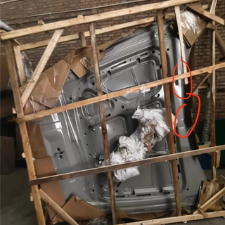 保价2000元机盖运输中损坏 德邦只肯赔1300元 车主申请换新也被拒