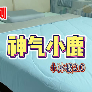 实测神气小鹿夏凉被小冰被2.0，真的有那么好用吗？
