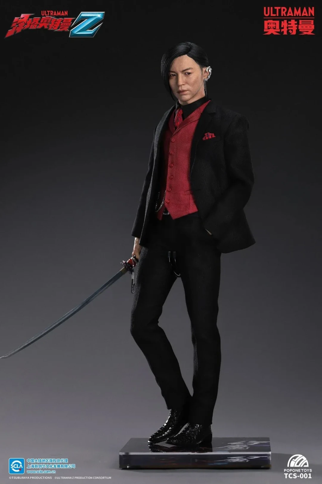 亦正亦邪的暗黑英雄降临!POPONE TOYS 1/6 伽古拉斯・伽古拉 高仿真可动人偶正式预售
