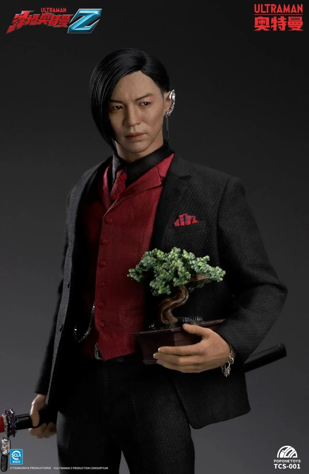 亦正亦邪的暗黑英雄降临!POPONE TOYS 1/6 伽古拉斯・伽古拉 高仿真可动人偶正式预售