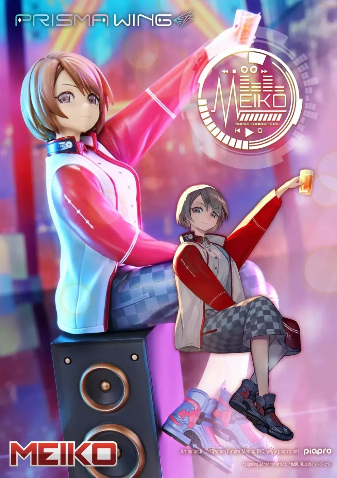 现在预定2027年7月出货?这期间都能参加2次高考了…PRISMA WING 1/7 MEIKO 特典版发布