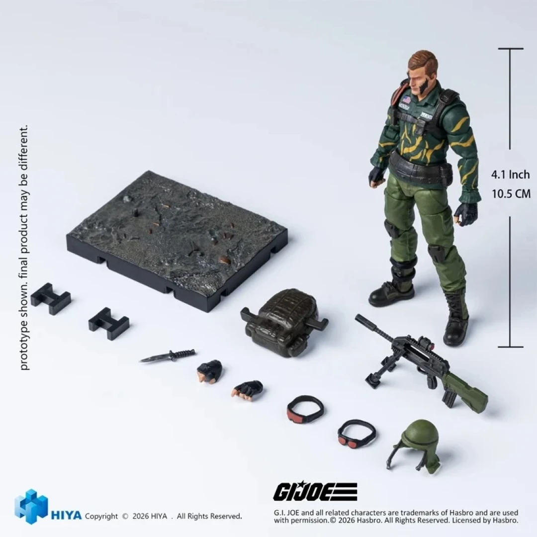 新品就位｜海雅 1/18 特种部队 达斯提 老虎力量版 强势登场！