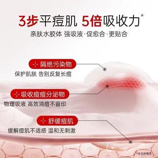 3M 耐适康痘痘贴｜爆痘急救神器，隐形上妆不翻车