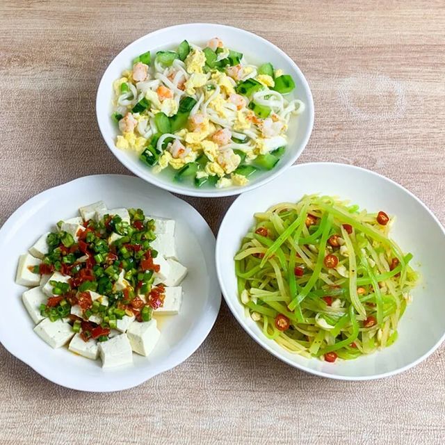 晒晒一人午餐，低脂清爽家常饭，简单好吃又省钱！