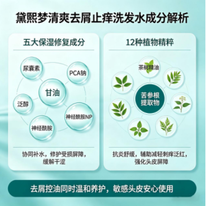 黛熙梦洗发产品