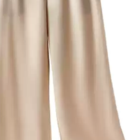 高级感醋酸裤子真丝缎面神裤垂感直筒长裤光泽裤秋季三醋酸阔腿裤