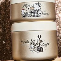 Neoflam佑福来联名新品 |三丽鸥千鸟格限定保温饭盒